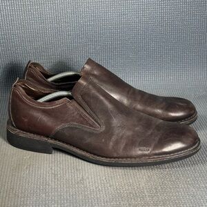 Cole‎ Haan Air Blythe Slip On Brown Leather Loafer Shoes Men’s Size 12
